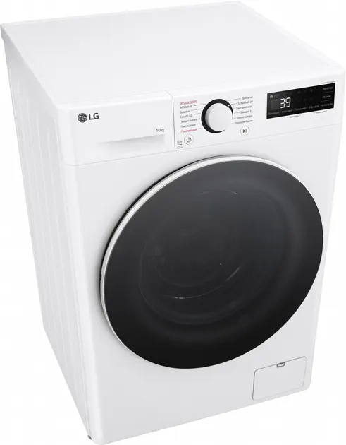 [F4Y5RS0W] Пральна машина LG F4Y5RS0W, 10кг/ 1400об./ Чорний люк