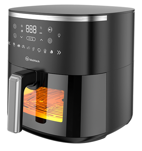 [BAF-620LW] Мультипіч BLAUFISCH BAF-620LW, 6,2л/1250–1500 Вт/8 програм/Сенсорне керування/Чорний