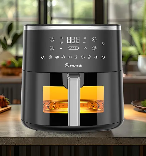 [BAF-620LW] Мультипіч BLAUFISCH BAF-620LW, 6,2л/1250–1500 Вт/8 програм/Сенсорне керування/Чорний