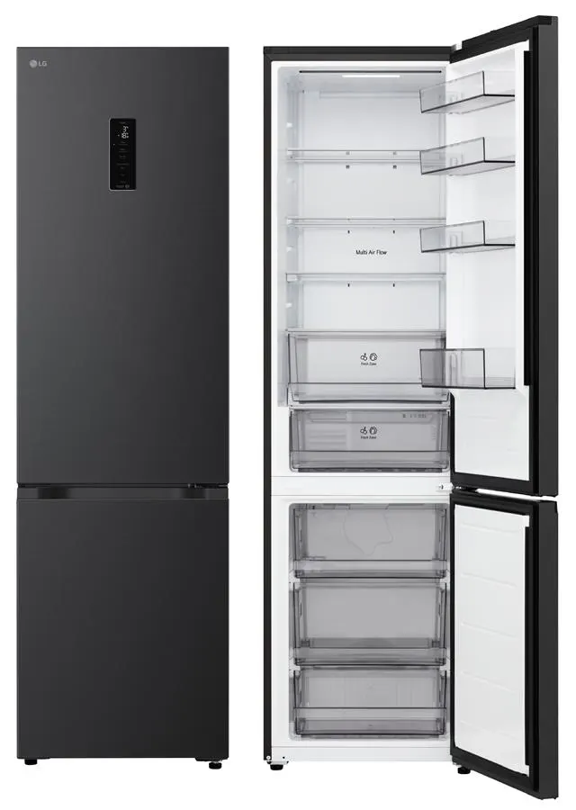 [GC-B509ETLM] Холодильник LG GC-B509ETLM, 2,03м/Нульова камера/Фреш зона/Дисплей/Чорний