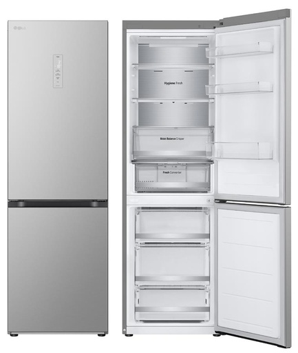 [GC-B459FNPW] Холодильник LG GC-B459FNPW 1.86м/Нульова камера/Фреш зона/Дисплей/Cірий